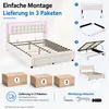 INONEFT Polsterbett 180x200cm mit LED, doppelbett mit Produktbild-Vorschau 10