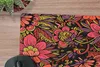 MuchoWow® Mauspad Mousepad Blumen - Blätter - Design 20x20 Produktbild-Vorschau 2