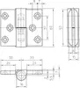 SOLIDO Zylinderband, rechts, Höhe 60 mm, SCH 27-23, Produktbild-Vorschau 2