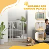 Barriere di sicurezza per cani PawHut, 76-104 cm, senza Anteprima dell’immagine prodotto 8