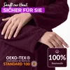 AR Line Bademantel mit Schalkragen 100% Baumwolle 450 g/m² Produktbild-Vorschau 4