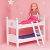 Olivia's Little World 18 Puppenetagenbett aus Holz - Produktbild-Vorschau 3