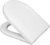 A white toilet seat lid is shown from a diagonal angle against a white background. Produktbild-Vorschau