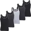 MT Herren Melange Tank-Top (5er Pack) Baumwoll Feinripp Produktbild-Vorschau 1