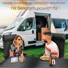 Składane krzesło kempingowe ELONEO ze zdejmowanym oparciem Podgląd zdjęcia produktu 7