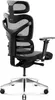 A black and gray ergonomic office chair, viewed from the side and rear, with a white background. Náhled obrázku produktu