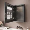 Jednodrzwiowa żelazna szafka z lustrem Sonni 50 x 70 x 13 Podgląd zdjęcia produktu 3