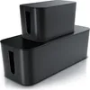 BEARWARE Kabelbox Kabelbox mit Gummifüßen - Kabelmanagement Produktbild-Vorschau 2