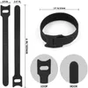 Klett Kabelbinder Kabel Band Klettband Klett Nylon Produktbild-Vorschau 6