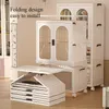 3Schicht 70cm breit Kleiderschrank,Faltbarer Produktbild-Vorschau 1