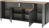 Furn.Design Sideboard Center, Wotan Eiche grau matt, Produktbild-Vorschau 7