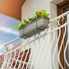KADAX Support de pot de fleurs, suspendu, pour balustrade, Voir les images du produit 3