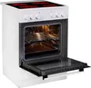 Amica SHC 913 011 W, Schwarz, Weiß, Drehregler, Weiß, Produktbild-Vorschau 8