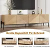 Merax Moderner TV-Schrank mit 4 Türen und 3D-Textur, TV Produktbild-Vorschau 11