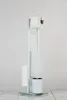 A white toilet brush and toilet paper holder stand against a plain background. Podgląd zdjęcia produktu