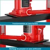 Wiltec Presse hydraulique Presse atelier Presse cadre – Voir les images du produit 8