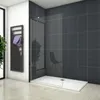 Aica Walk in dusche 80x200cm 8mm NANO ESG-Glas Duschwand Produktbild-Vorschau 1