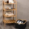 KESPER Badregal aus Bambus mit Korb – - – 44 x 33 x 93 cm – Produktbild-Vorschau 3