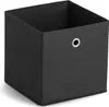 Contenitore Zeller, in pile, nero, 28 x 28 x 28 cm Anteprima dell’immagine prodotto 6