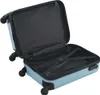 vidaXL Hard Shell Trolley Blue ABS Náhľad obrázku produktu 4