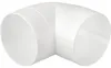 Coude Coude 90° Ø125mm Pièce de déviation airRoxy 8409 Voir les images du produit 1