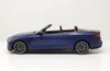 Minichamps 1:18 BMW M4 CABRIOLET - 2020 - MATT BLUE Produktbild-Vorschau 3