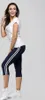 MORAJ Damen Leggings 1100-016 3/4 Leggins mit Streifen Produktbild-Vorschau 2
