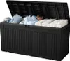 Keter Garten-Aufbewahrungsbox Comfy 270 L Anthrazit Produktbild-Vorschau 7