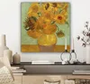 MuchoWow® - Plátno - Slnečnice - Vincent van Gogh, nástenná Náhľad obrázku produktu 7