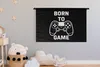 MuchoWow® Wandteppich Wandbehang Gaming - Zitate - Produktbild-Vorschau 3