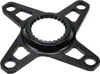 Fahrrad Aluminium Spider PINION AF56 LK 104mm P8100 Schwarz Produktbild-Vorschau 1