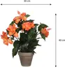Mica Decorations Plante artificielle d'hibiscus dans un pot Voir les images du produit 3