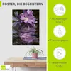ARTland Poster Malventee Größe: 45x60 cm Produktbild-Vorschau 2