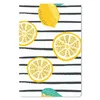 MuchoWow® Mauspad Mousepad Sommer - Zitronen - Pastell Produktbild-Vorschau 1