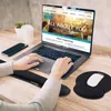 Ergonomická sada gelových podložek Strado - 3-dílná (černá) Náhled obrázku produktu 7