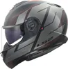 LS2 FF908 Strobe II Code Klapphelm, schwarz matt/grau, 3XL Produktbild-Vorschau 1