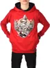 BEZLIT Jungen Kapuzen Pullover zweifarbig Rot 122 Produktbild-Vorschau 1