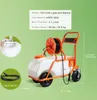 SucceBuy Pulvérisateur à gazon, 60 l, avec roues, pression Voir les images du produit 7