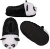 Panda Kuschel Hausschuhe schwarz/weiß Gr. 31 - 42 Fun Produktbild-Vorschau 2