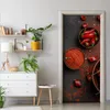 Tür Selbstklebende 90x210 cm Türfolie Türtapete Klebefolie Produktbild-Vorschau 5