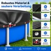Poolabdeckung rund 3,66m (12ft) 210D Oxford, wasserdicht & Produktbild-Vorschau 4