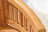 Massive Gartenbank EMPIRE TEAK 120cm natur Teakholz Produktbild-Vorschau 6