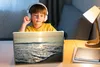 MuchoWow® Laptop Aufkleber Sticker Cover Meer - Sonne - Produktbild-Vorschau 3