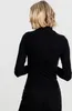 Urban Classics, dames, longsleeve met hoge hals, zwart - Productafbeelding-voorbeeld 16