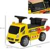 HOMCOM Porteur Enfant Camion 18-36 Mois Benne basculante Voir les images du produit 5