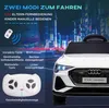 HOMCOM Elektro Kinderauto 12V Elektrofahrzeug Audi E-tron Produktbild-Vorschau 6