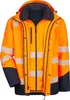 NITRAS Warnschutz Regenjacke Warnschutzjacke Gr. XL gelb Produktbild-Vorschau 5