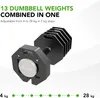 Set di manubri regolabili Tunturi Rapid, 28 kg, al pezzo Anteprima dell’immagine prodotto 7
