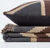HOMESCAPES Žakárová deka Union Jack ve vintage stylu - Náhled obrázku produktu 5