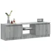 Mobile TV con luci LED Grigio Sonoma 120x30x35,5 cm Anteprima dell’immagine prodotto 5